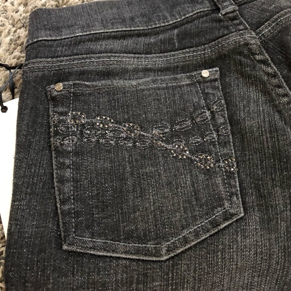 NWT White House | Black Market Dark Gray Jeans - Picture 4 of 8